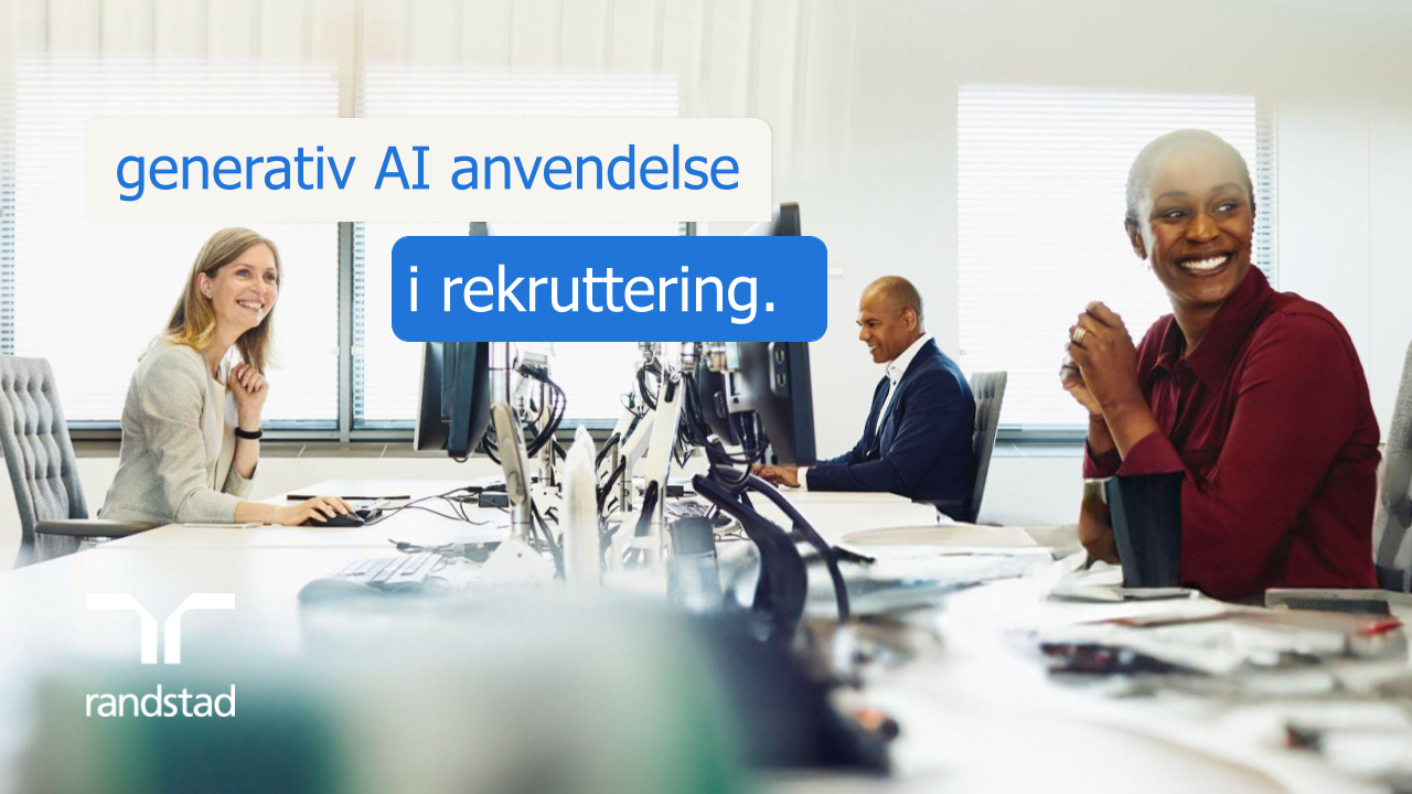 generativ AI anvendelse  - i rekruttering.