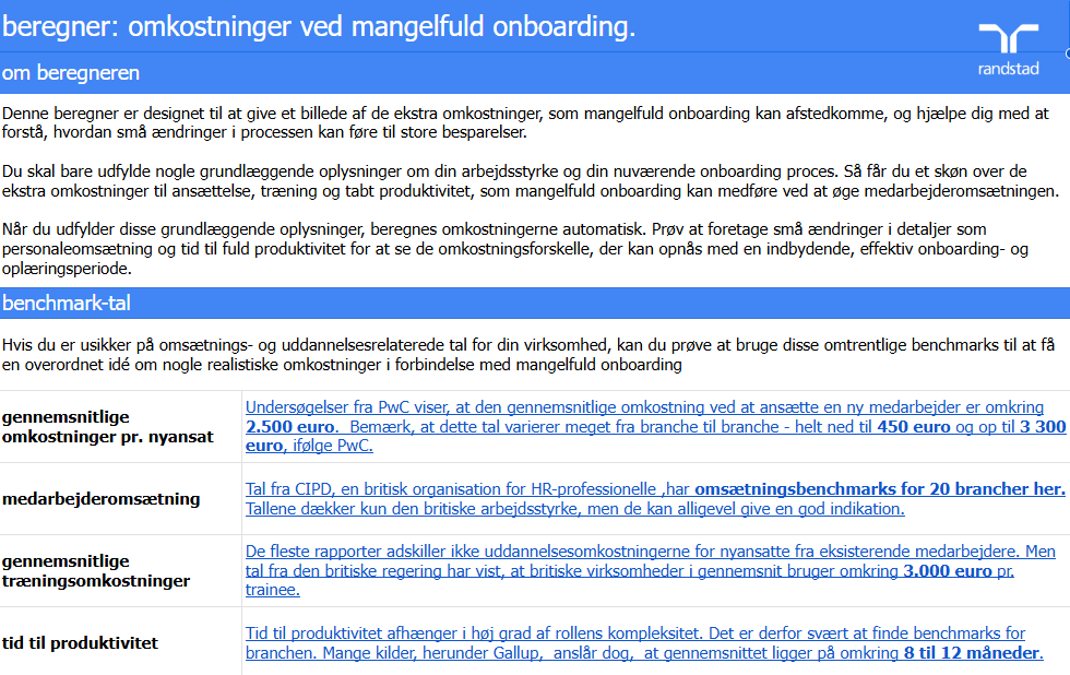 randstad-1-beregner-omkostninger ved mangelfuld onboarding